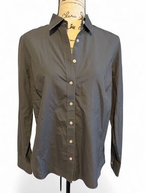 Lands' End Button-Up Shirt